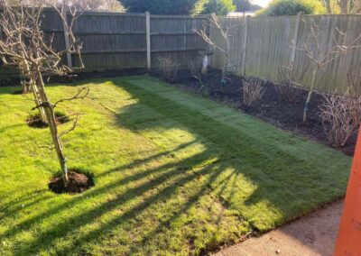 Small Winter Turfing Project - After