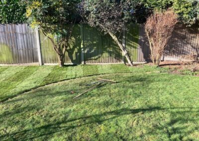 Small Winter Turfing Project - After